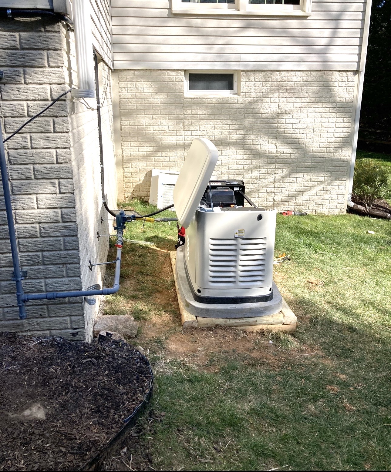 Cato Electric truck on site